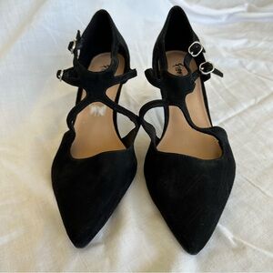 Elegant Black Women's Heels- Size 7